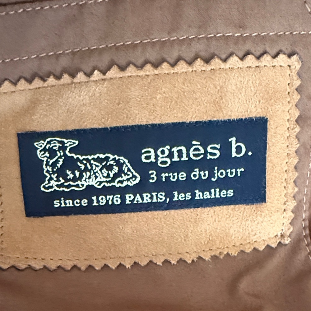 Agnes B. Suede Snap Cardigan Jacket - Picture 8 of 9
